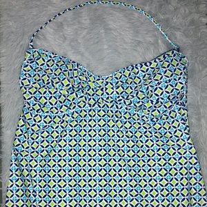 Women’s STYLUS Geometric Tankini SZ XXL